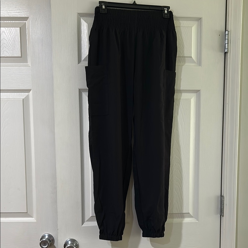 Elegant Black Women's Track Pants by Dokotoo NWT